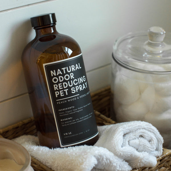 Natural Odor Reducing Pet Spray (Peach Wood & Neroli Nectar)
