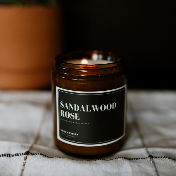 Sandalwood Rose Candle