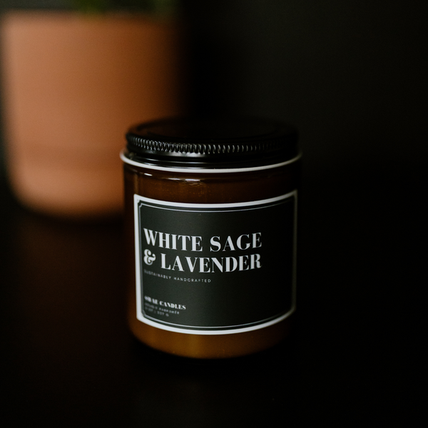 White Sage & Lavender Candle